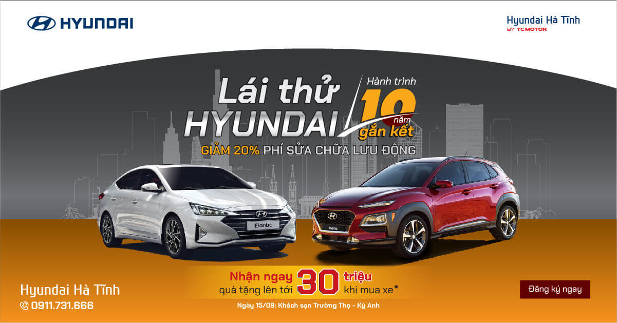 Hyundai Hà Tĩnh tri ân KH Kỳ Anh