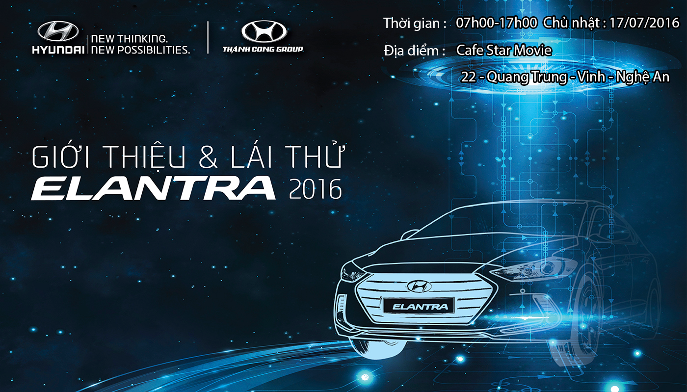 Hyundai Vinh : Sự kiện ra mắt và lái thử Elantra 2016